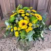 Ramo variado con flores amarillas