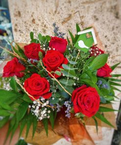 Ramo 7 rosas rojas