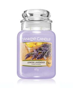 Lemon Lavender - Vela perfumada grande. Yankee Candle
