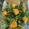 6 rosas amarillas