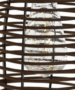 Alternative view of LAMPARA SOLAR BAMBU LED