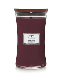 Alternative view of Black Cherry - Vela perfumada (WoodWick) Hourglass