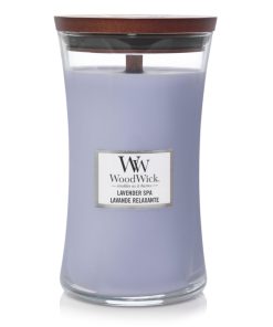 Lavanda Spa - Vela perfumada (WoodWick) Hourglass